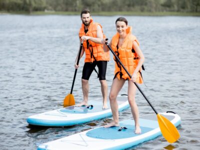 stand up paddle en couple